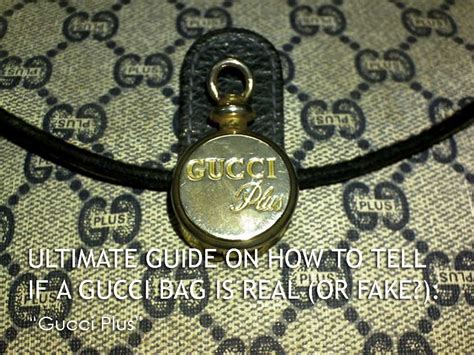 how to tell gucci purse is real